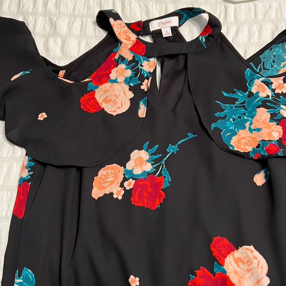 Candies Floral Print Dress